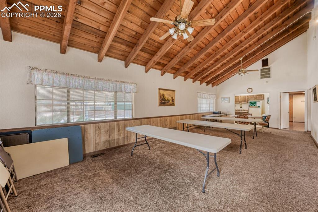Image 30 of 32: Entertain guests in the clubhouse which features a kitchen