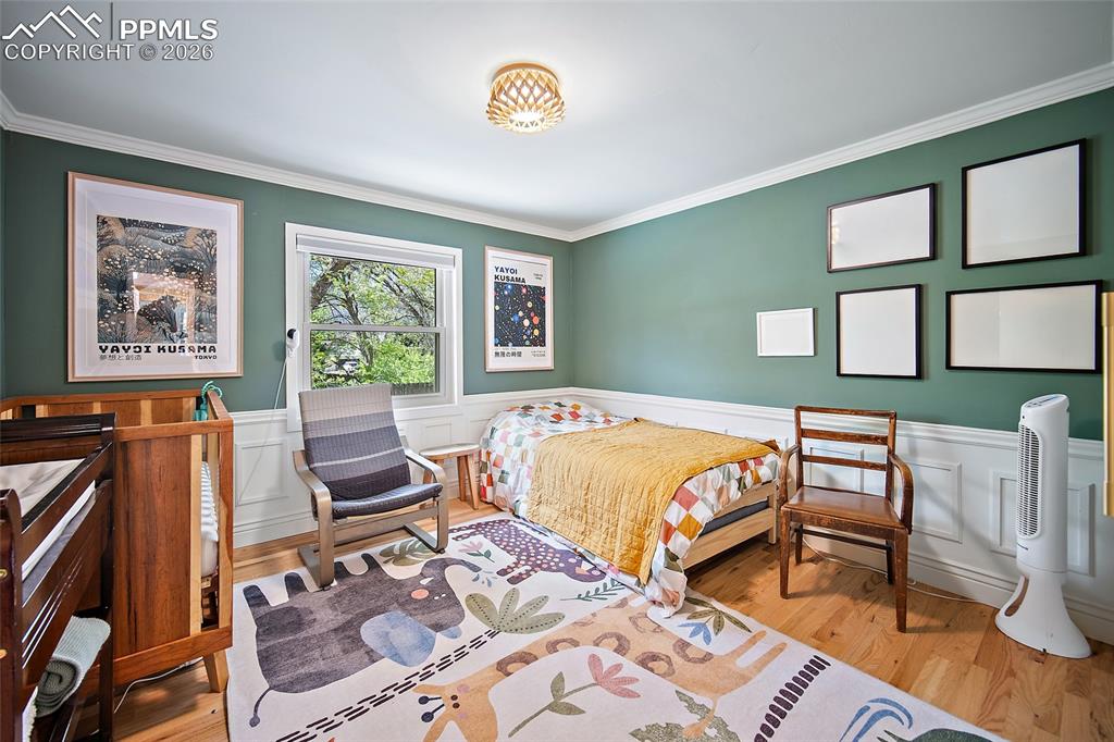 Image 33 of 50: One of the bedrooms on the upper level.   HARD TO FIND, This home has 4 bed