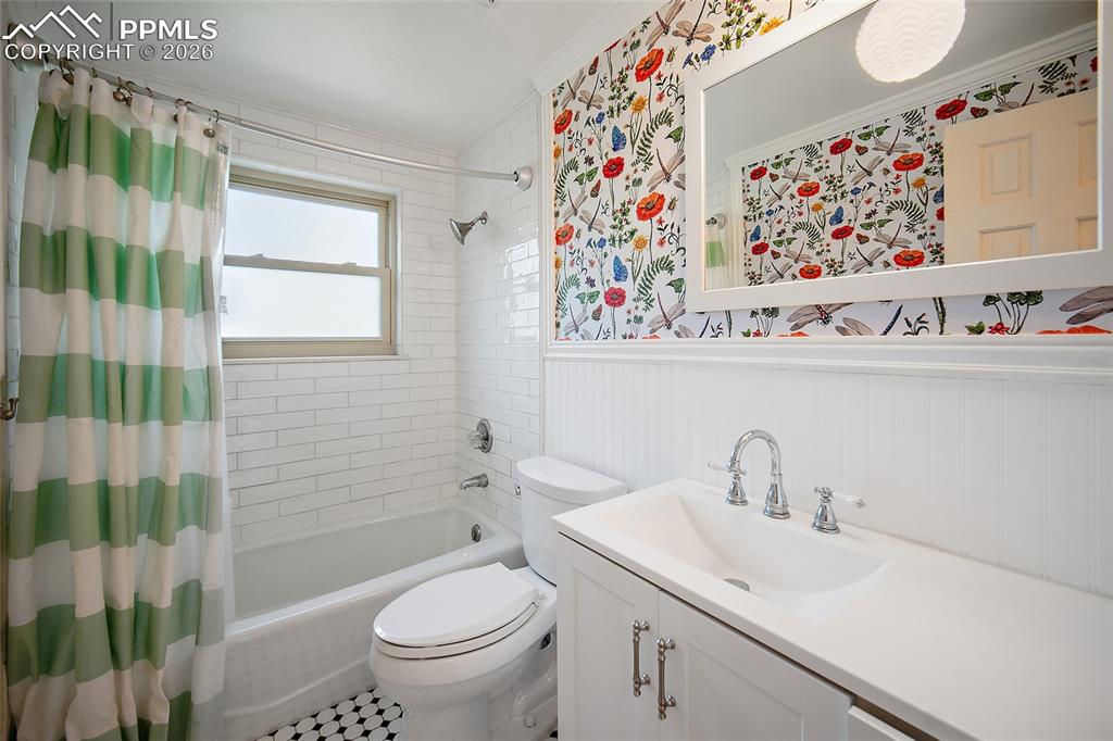 Image 38 of 50: Upper-Level Bathroom. 