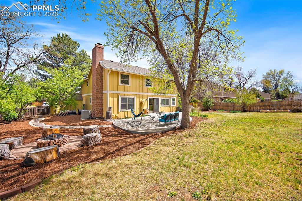 Image 47 of 50: Firepit area.  