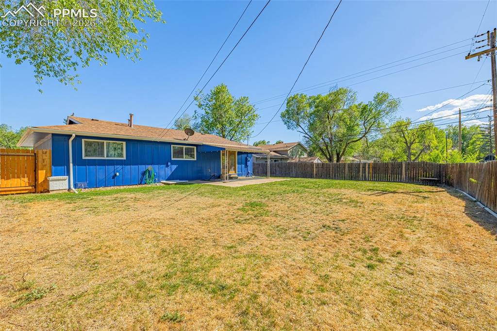 Image 19 of 21: Ample secure private fenced in space 