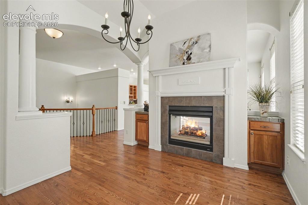 Image 13 of 41: When you open the front door, you will notice these wonderful architectural