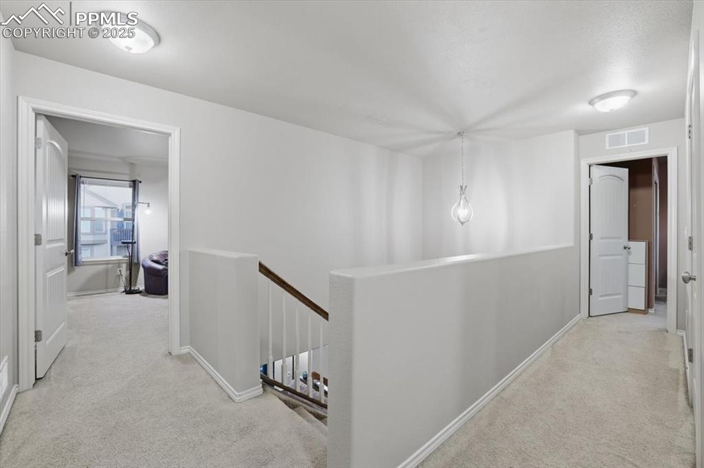 Image 23 of 50: This floor plan features four big bedrooms upstairs. 