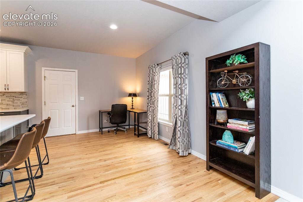 Image 6 of 44: Bonus space great for a home office or sitting area