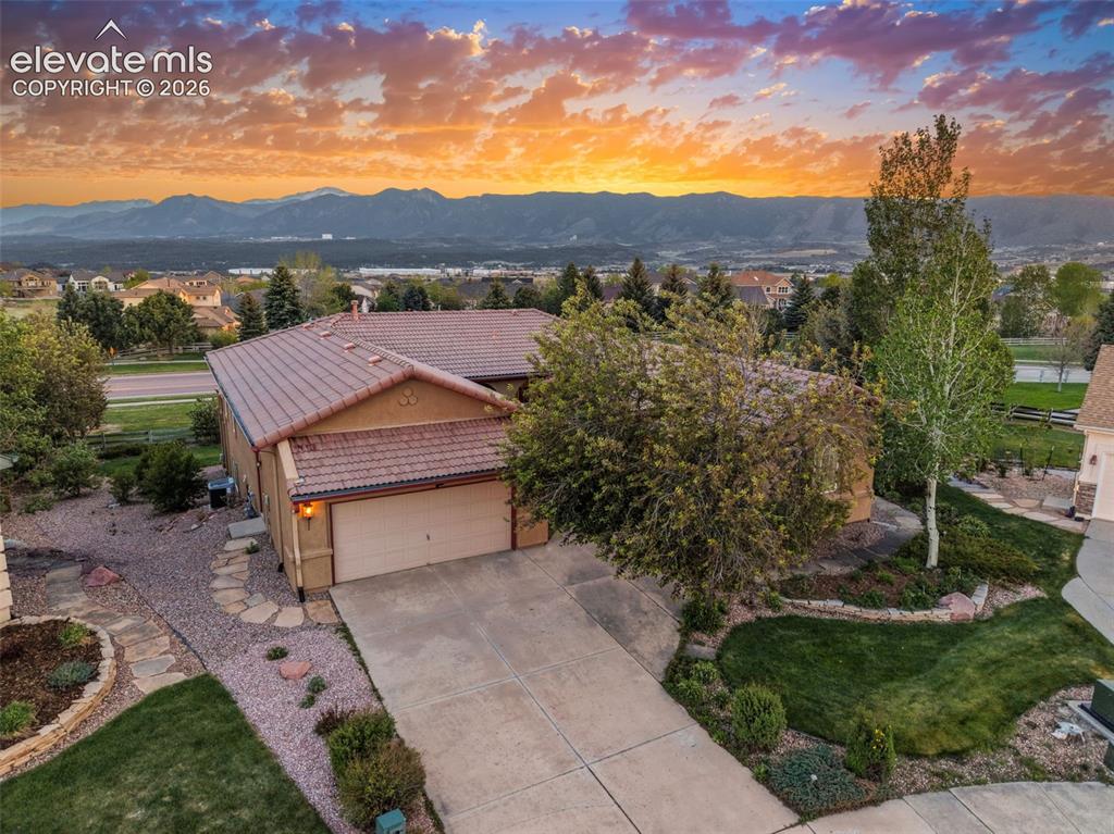 Image 46 of 50: Spacious driveway, Lot size is .34 of an acre