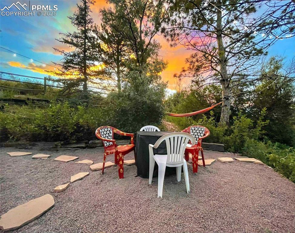 Image 31 of 45: Fire pit area.