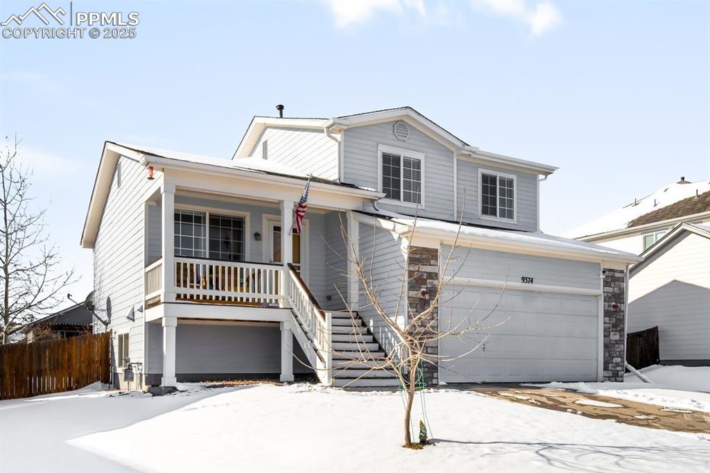 Caption: Front of Structure