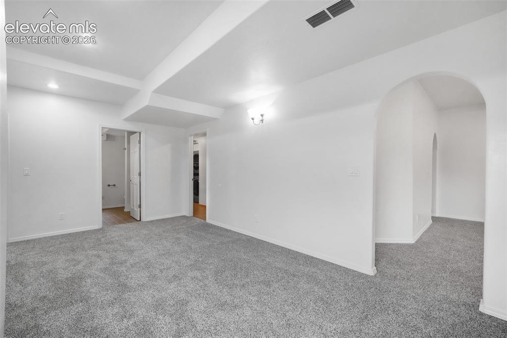 Image 41 of 50: Basement Living Room