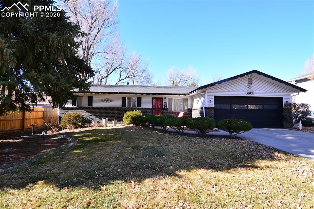 Caption: Front of home