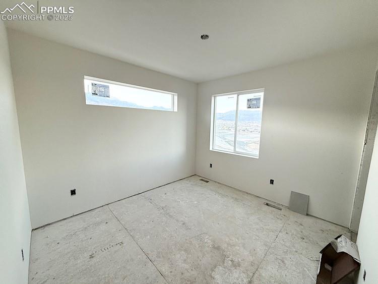 Image 22 of 29: Upper Level Bedroom with an ensuite and walk-in closet! ! Please, excuse ou