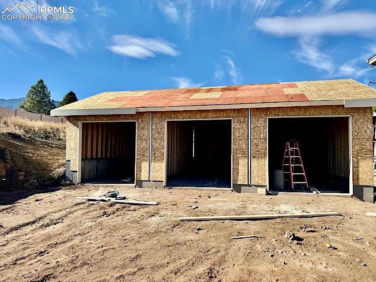 Image 28 of 29: This home includes a 1 Car Detached Garage. Please, excuse our dust as this