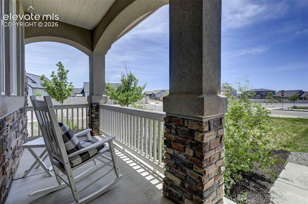 Image 6 of 50: covered front porch