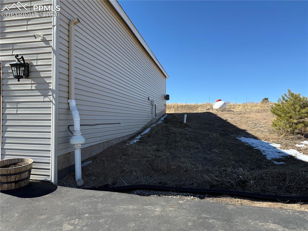 Image 27 of 50: Radon mitigation system installed