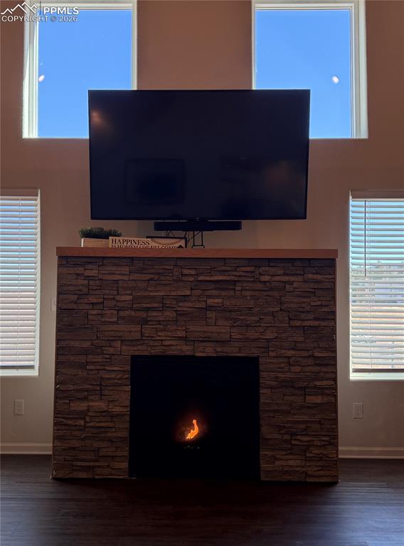 Image 6 of 50: Gas Fireplace for cool nights