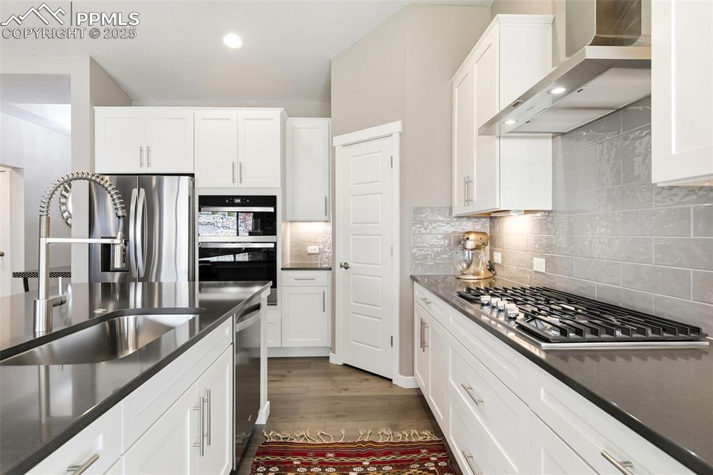 Image 17 of 49: Pantry and under cabinet lighting