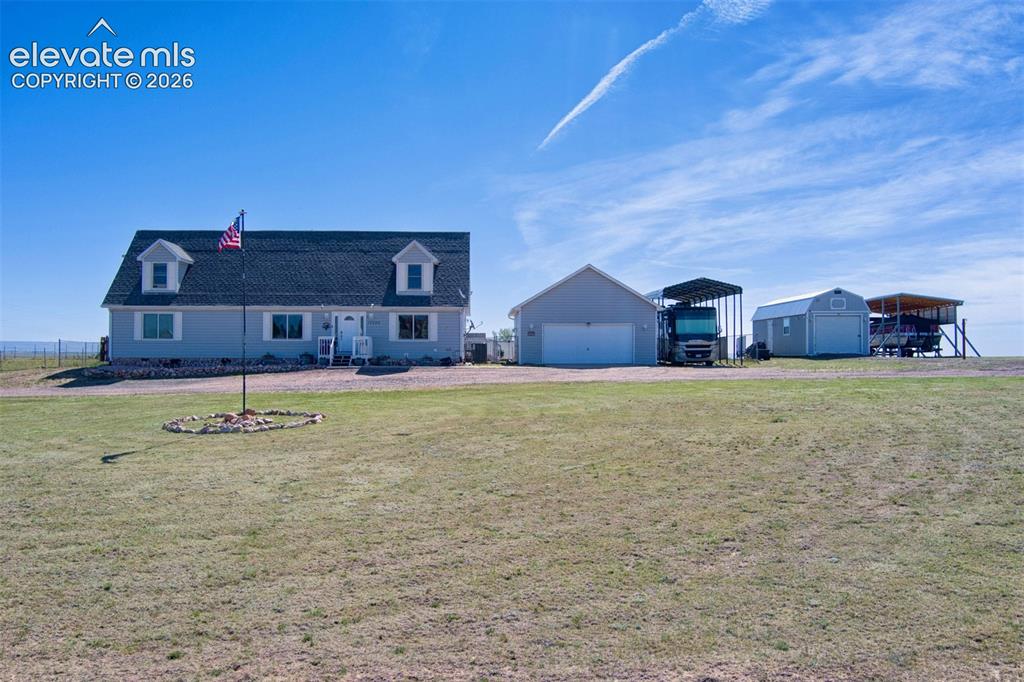 Image 1 of 43: Wonderful circular driveway, fantastic flagpole!