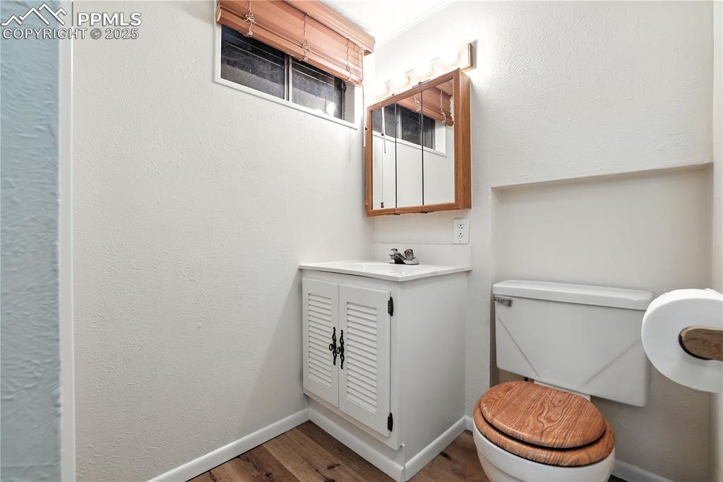 Image 38 of 50: Basement level bathroom