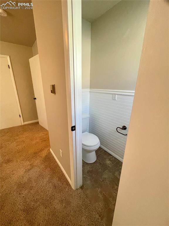 Image 19 of 47: Another view of Master Half Bathroom.