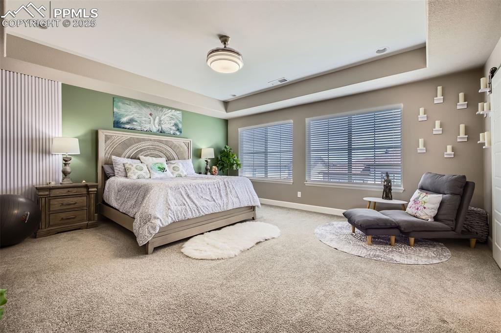 Image 4 of 30: Spacious primary bedroom-- and you won