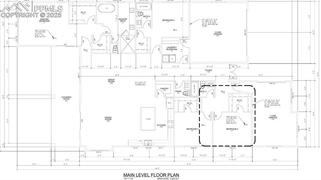 Image 8 of 8: See PDF of floorplan in documents.