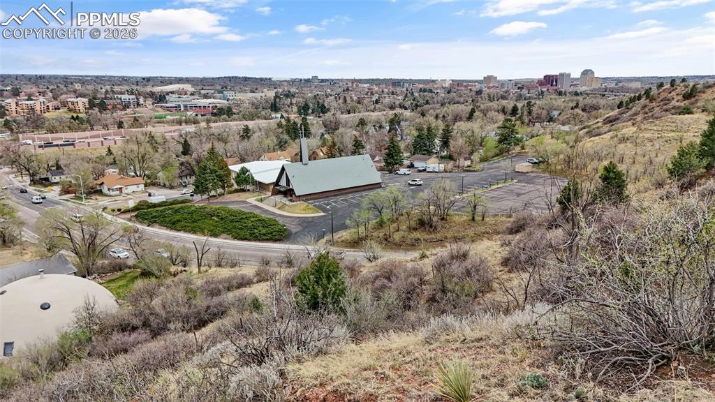 Image 9 of 10: Views of Colorado Springs looking southeast 