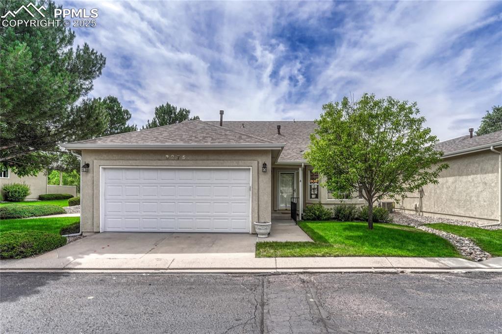 Caption: 2 story patio home in a quiet community backing to Cottonwood Creek
