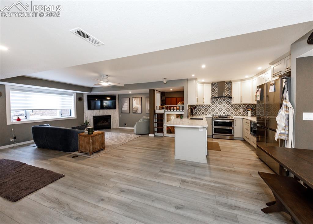 Image 39 of 50: second living area basement