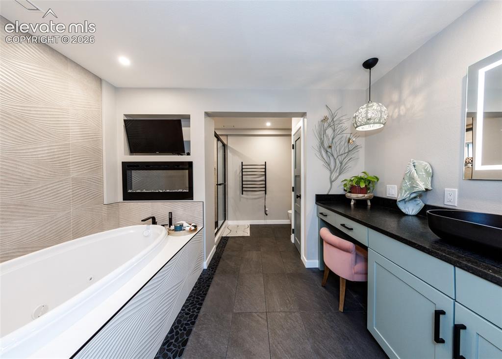 Image 46 of 50: Five Piece Bathroom Basement