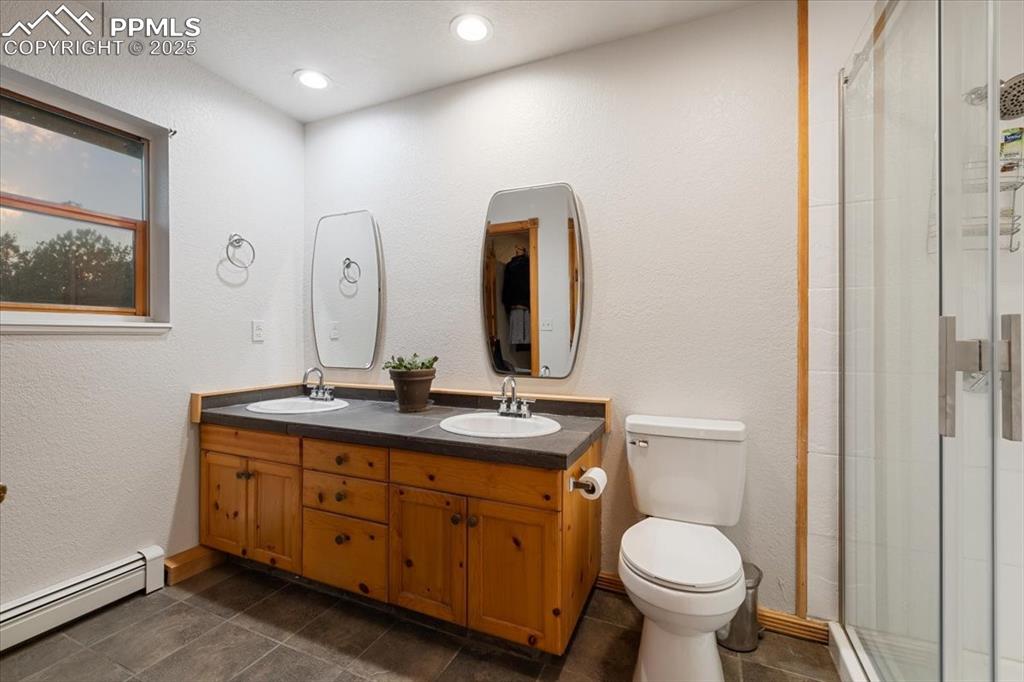 Image 36 of 47: Primary 3/4 bath 