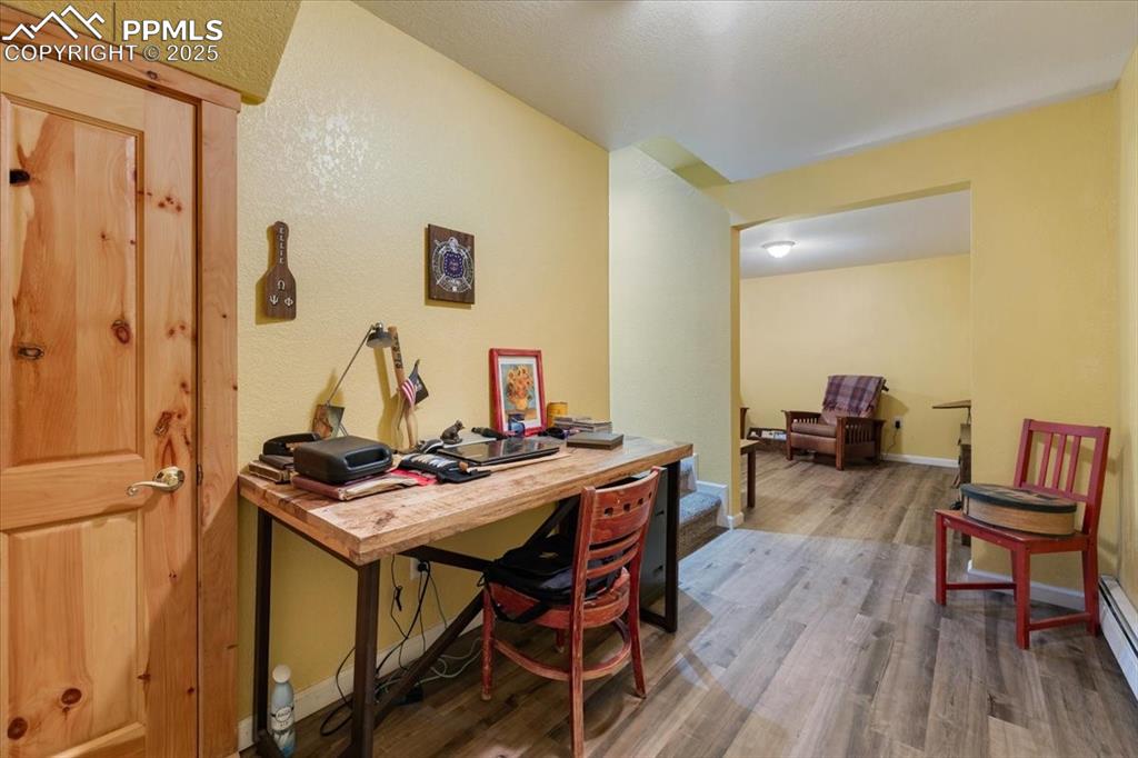 Image 40 of 47: Open space being used as office