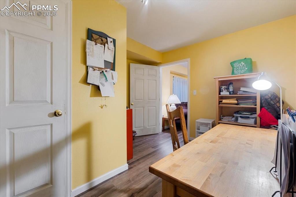 Image 43 of 47: Basement flex space or 5th bedroom- non conforming - has closet 