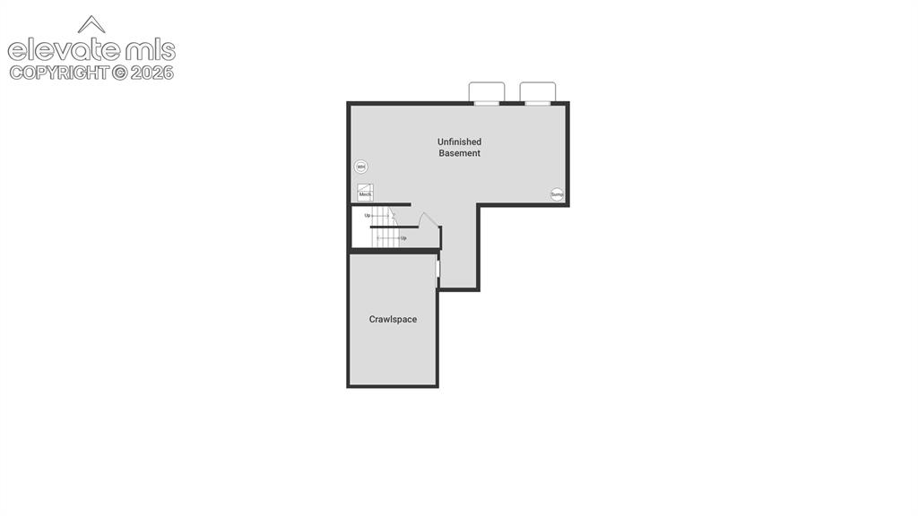Image 45 of 45: Unfinished Basement