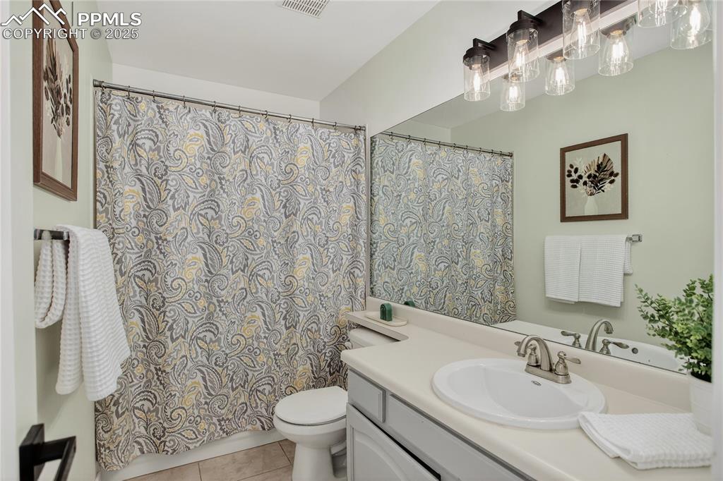 Image 33 of 47: Updated full bath on second level