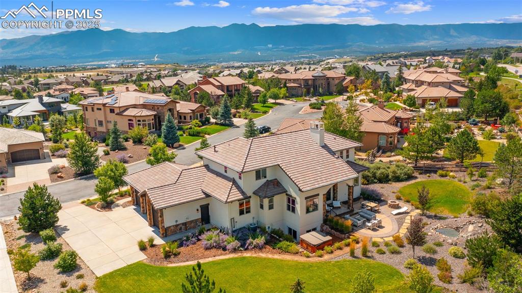 Image 46 of 50: Aerial view of mountains