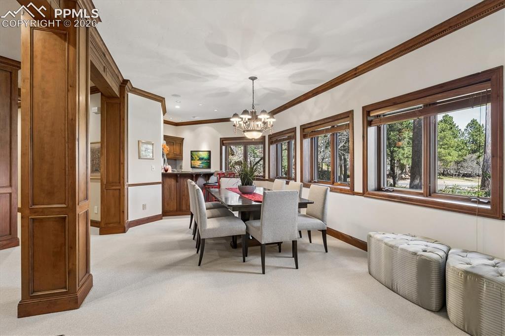 Image 23 of 47: Lower level family room