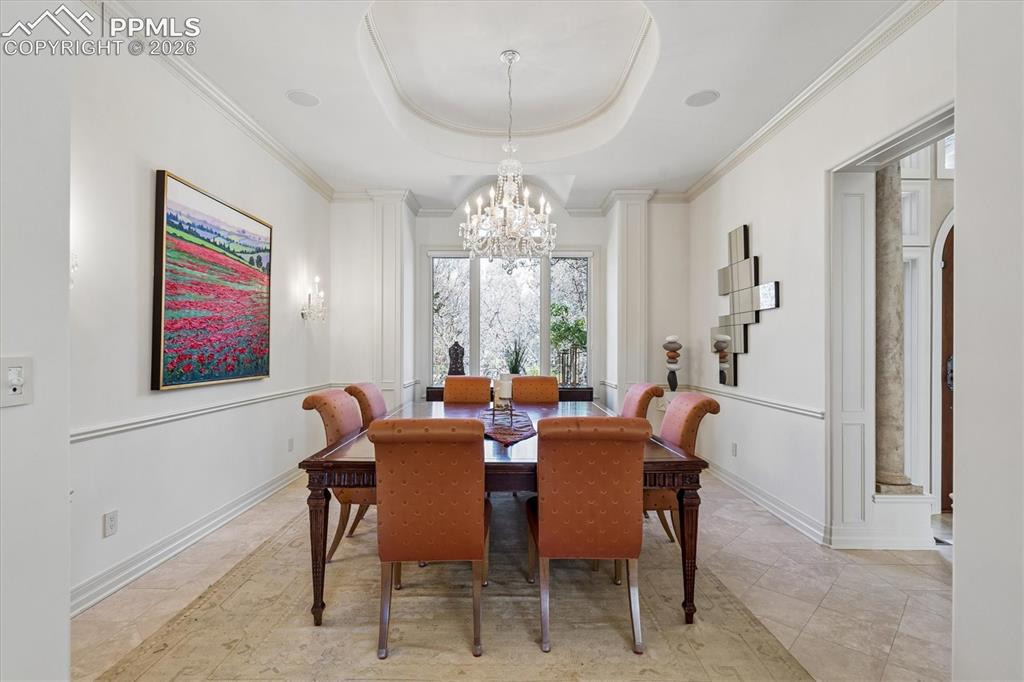 Image 8 of 47: Formal dining room