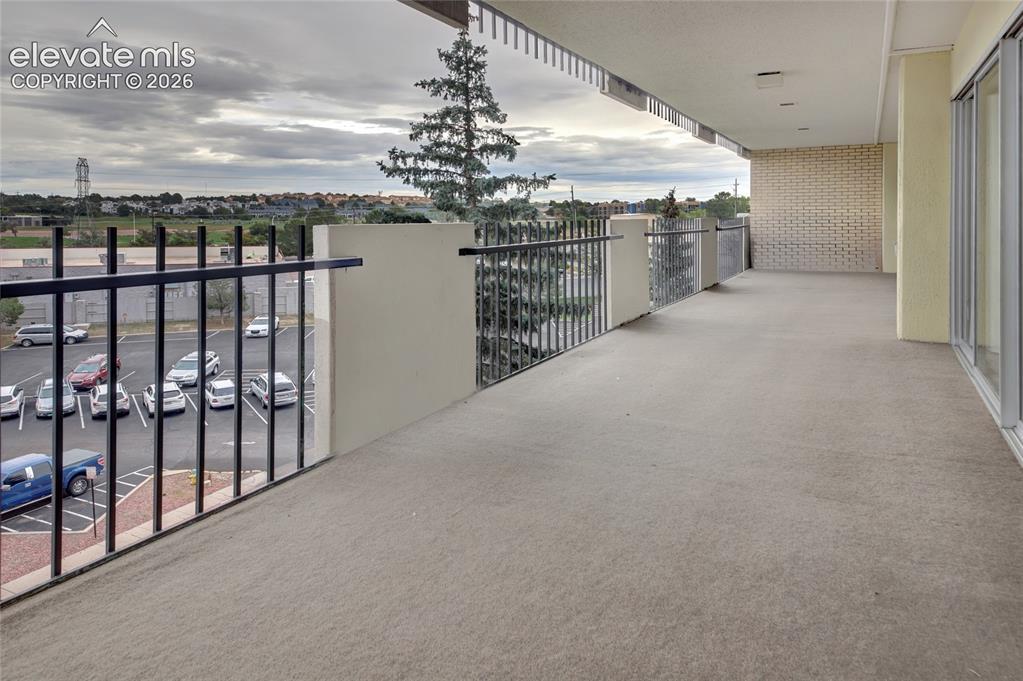 Image 4 of 33: Views from the amazing covered balcony!