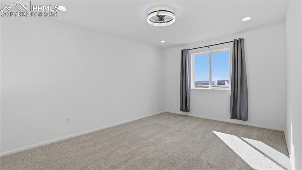 Image 24 of 45: Upper level Loft with view window.