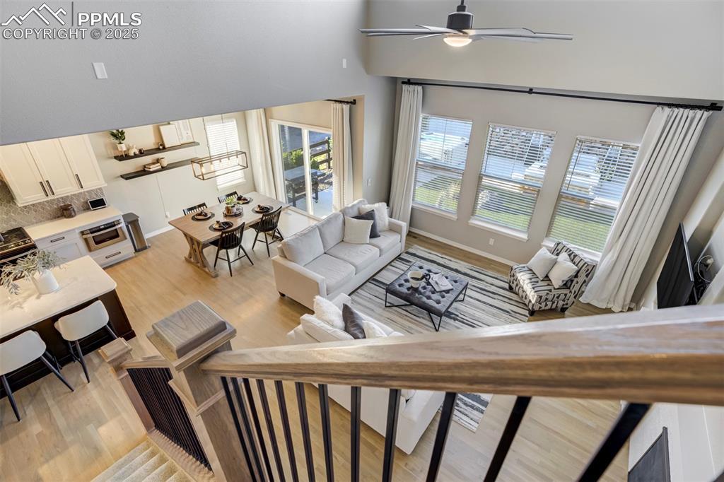 Image 13 of 50: New stair railing. 