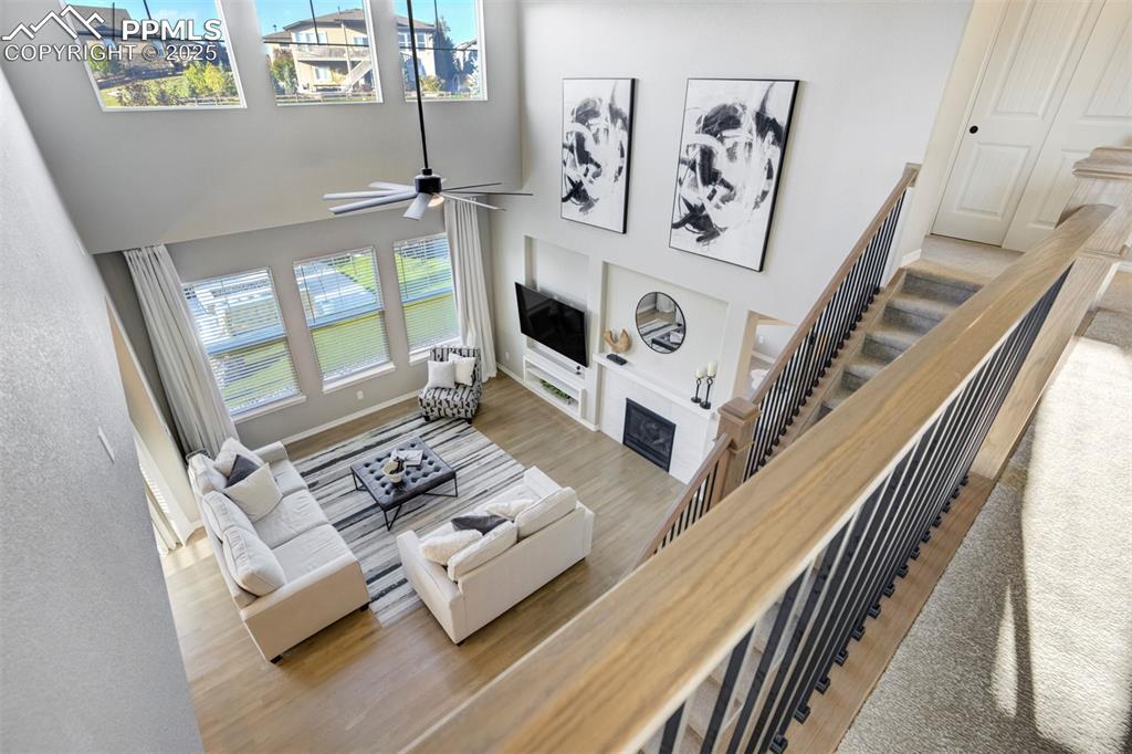 Image 14 of 50: Open feel even upstairs. 