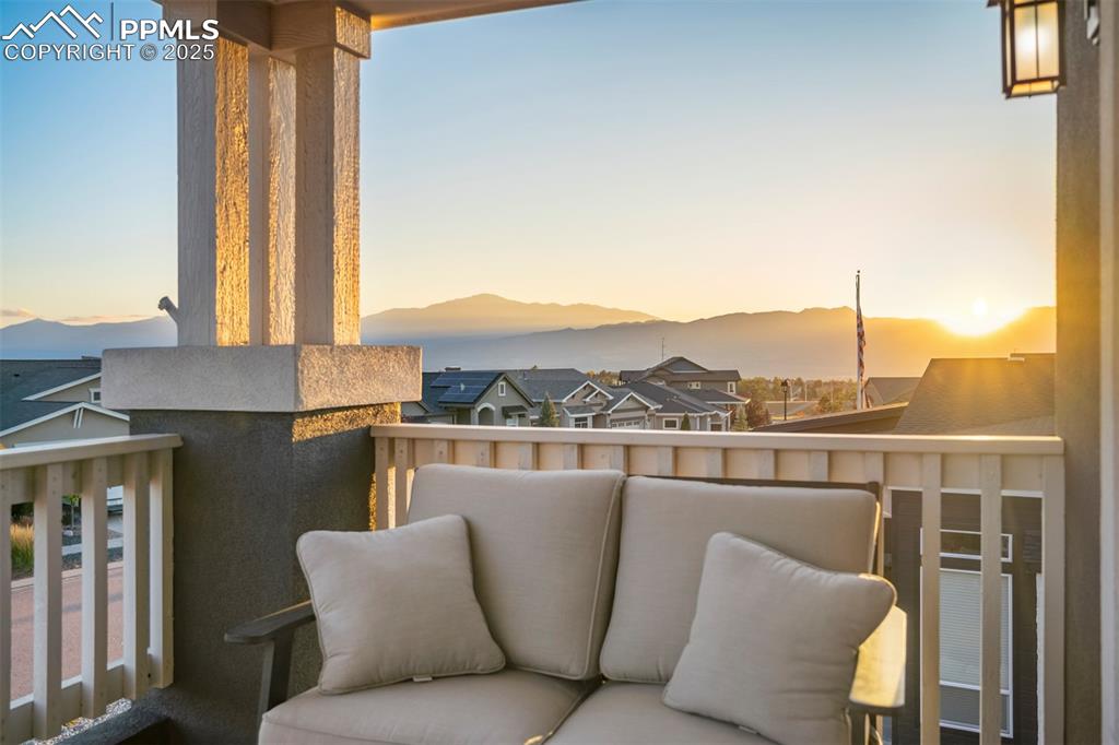 Image 16 of 50: This is your view every evening from the Primary Bedroom. 