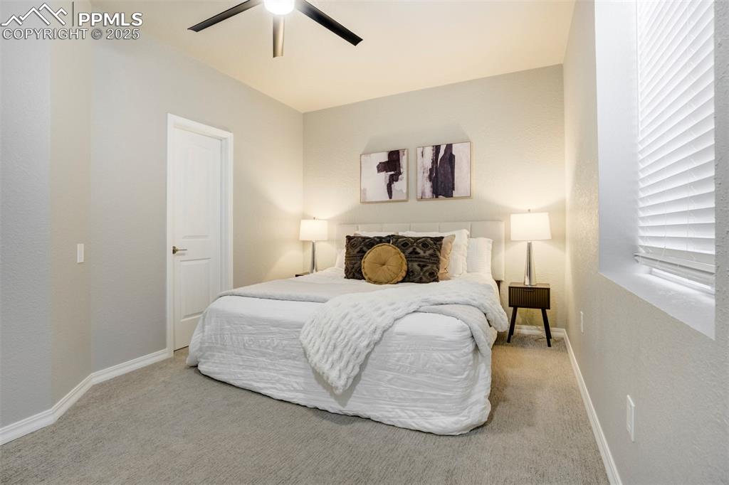 Image 33 of 50: Bedroom 5 in the basement. 