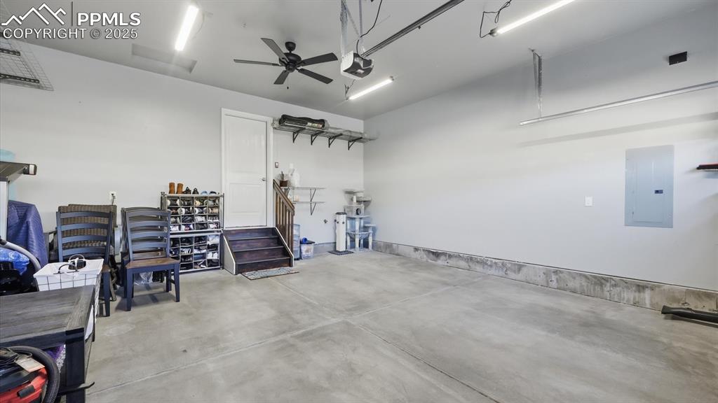 Image 37 of 42: 2-car attached garage.