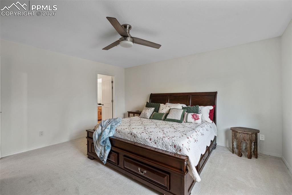 Image 17 of 47: Spacious primary bedroom