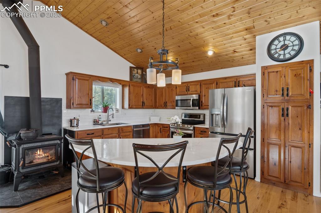 Image 3 of 47: Kitchen with spacious island
