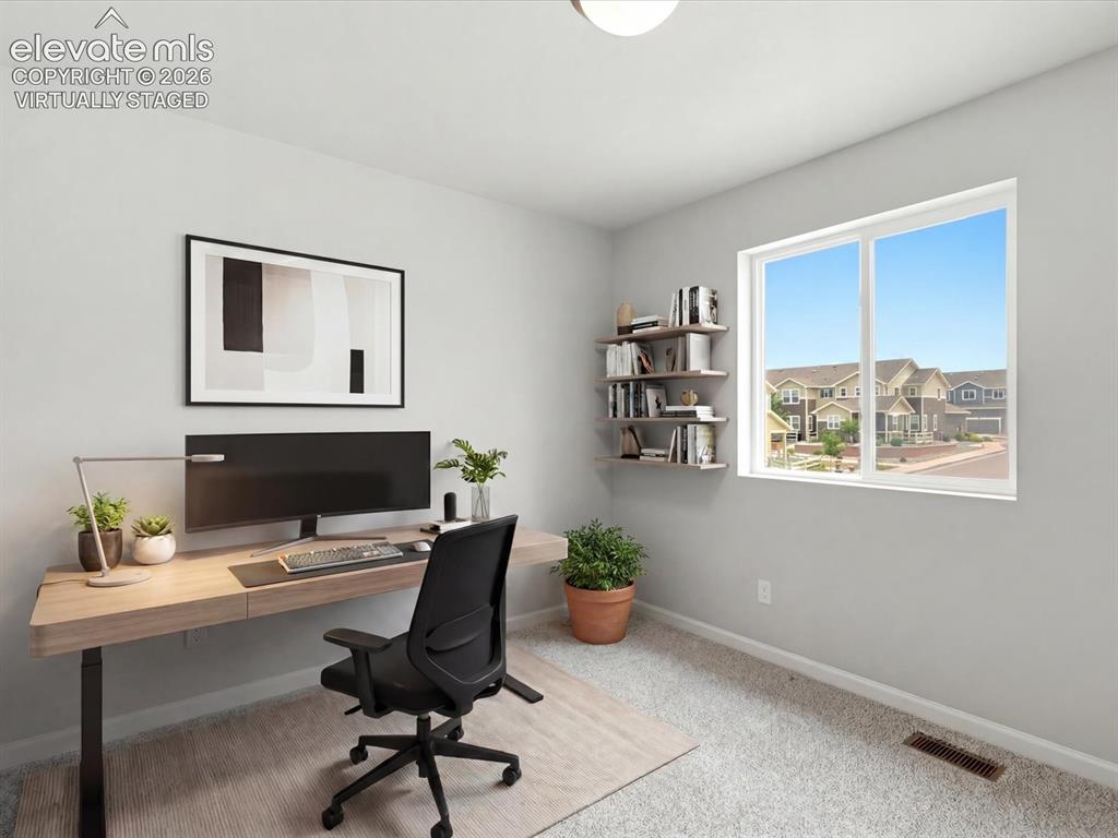 Image 36 of 44: virtually staged office