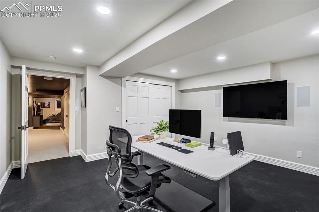 Image 43 of 50: Basement Bedroom