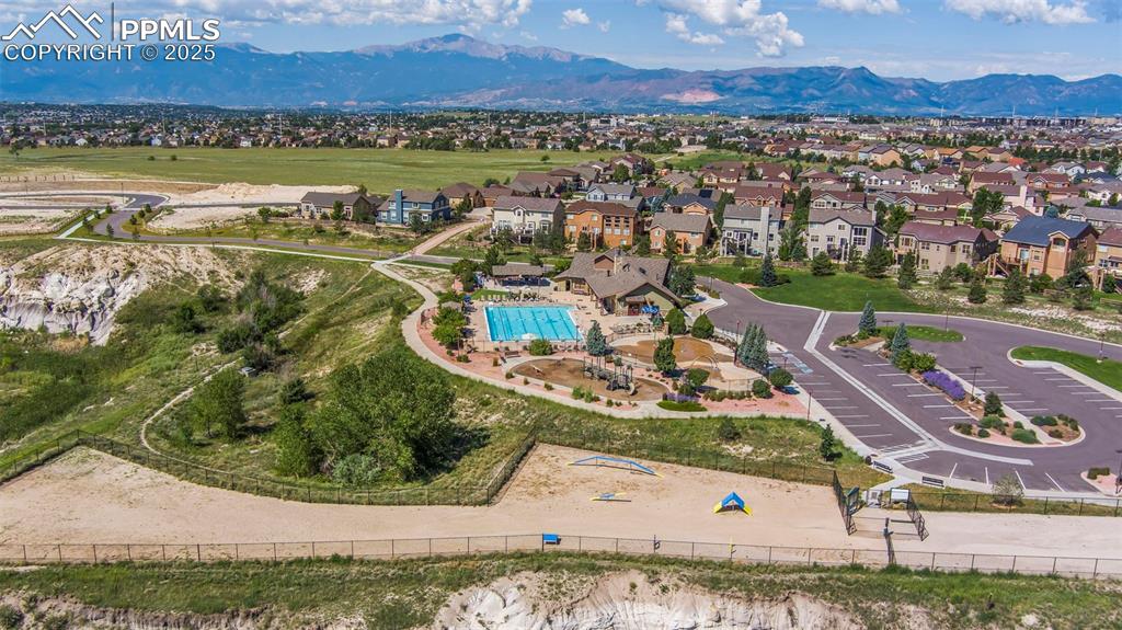 Image 38 of 41: Another view of the community pool and dog park!
