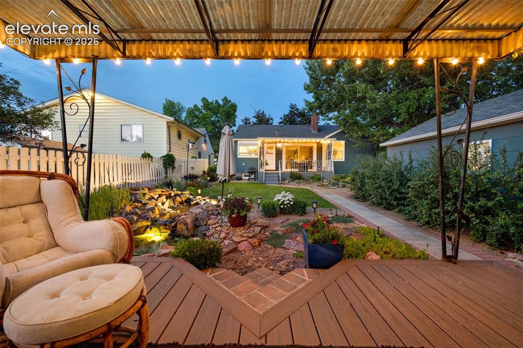 Image 49 of 50: 2nd covered deck