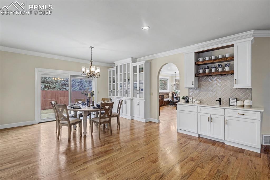 Image 12 of 49: Formal dining room